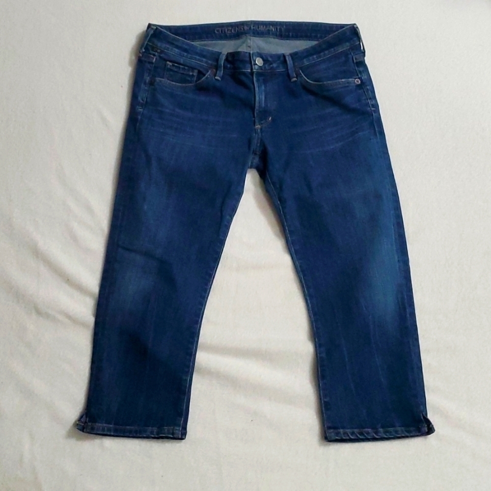 Citizens of Humanity Stretch Capris Jeans Sz 30W